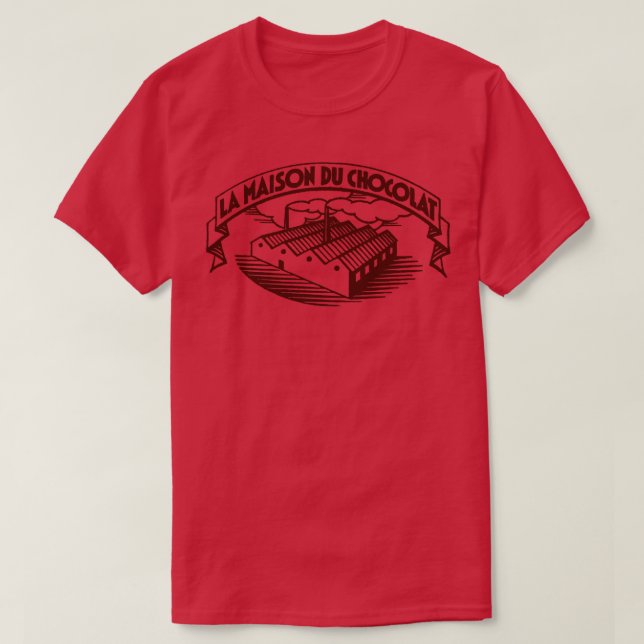 T-shirt La Maison Du Chocolat (Design devant)