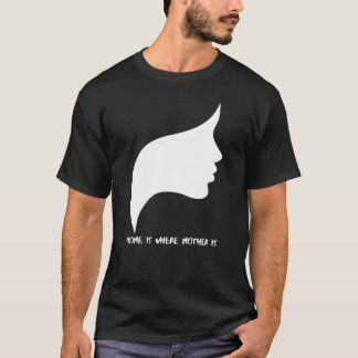 T-shirt La Maison Est Là Où La Mère A 20 Ans