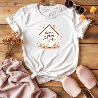 T-shirt La maison où maman est | Sweet Maman Life