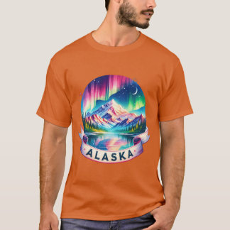 T-shirt La Majesté de l'Alaska La Dernière frontière pour