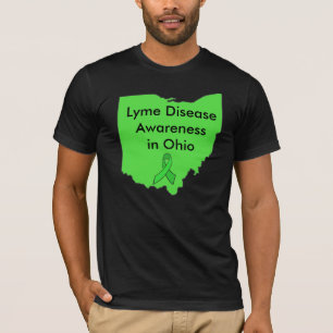 T-shirt La maladie de Lyme dans l'Ohio Sensibilisation Che