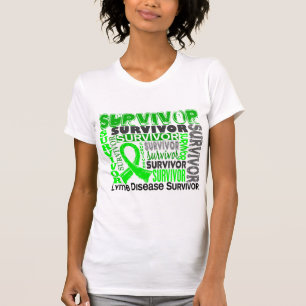 T-shirt La maladie de Lyme du survivant 10
