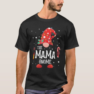 T-shirt La Mama Gnome Matching Family Christmas Gnome Paj