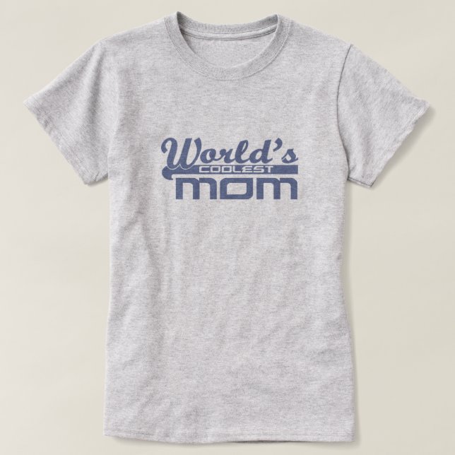 T-shirt La maman la plus fraîche du monde (Design devant)