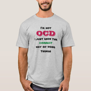 T-shirt La manière d'OCD