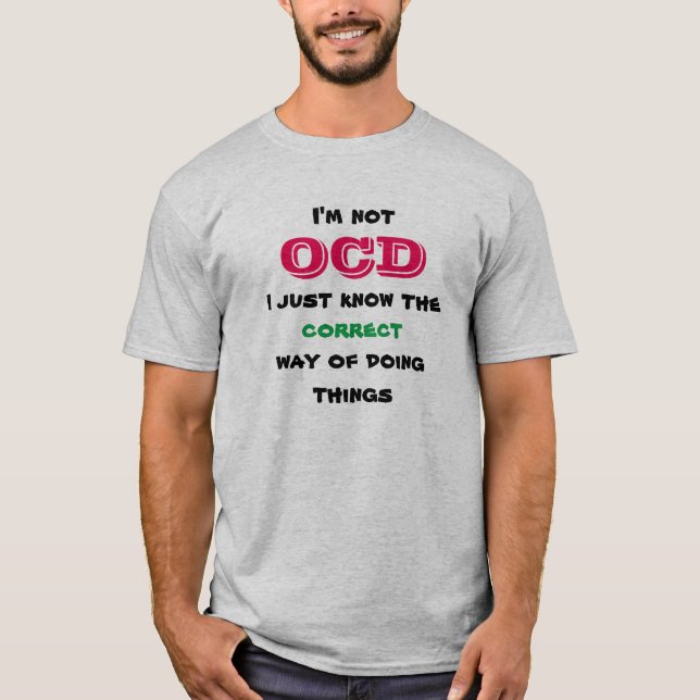 T-shirt La manière d'OCD (Devant)