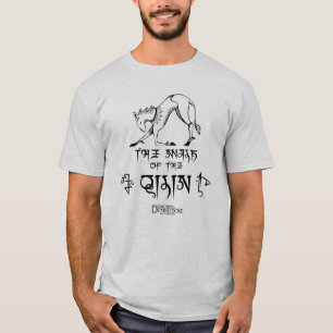 T-shirt La marche de la ligne Qilin Graphic