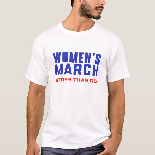 T-shirt La marche des femmes est plus importante que la RC (Devant)