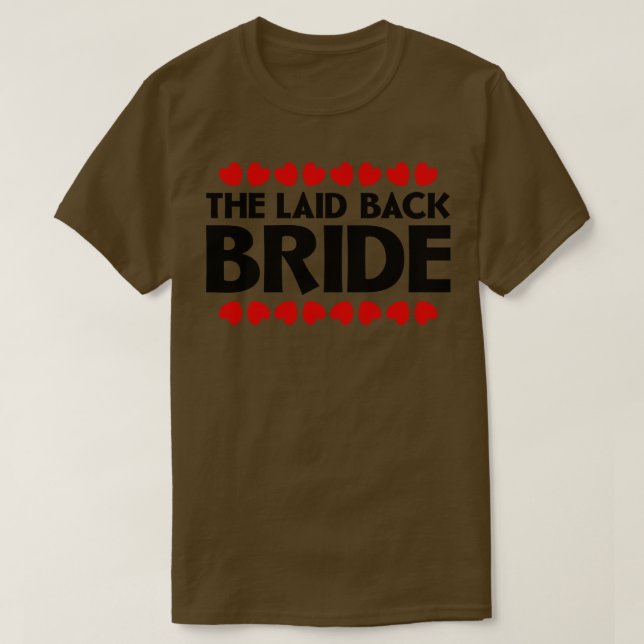T-shirt La mariée arrière 1 (Design devant)