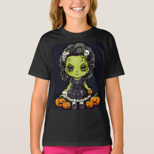 T-shirt La mariée de la petite frankenstein