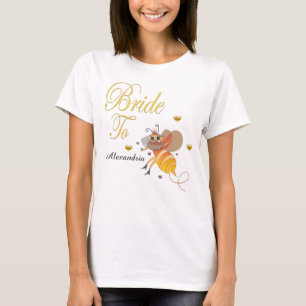 T-shirt La mariée pour être nuptiale Personnaliser