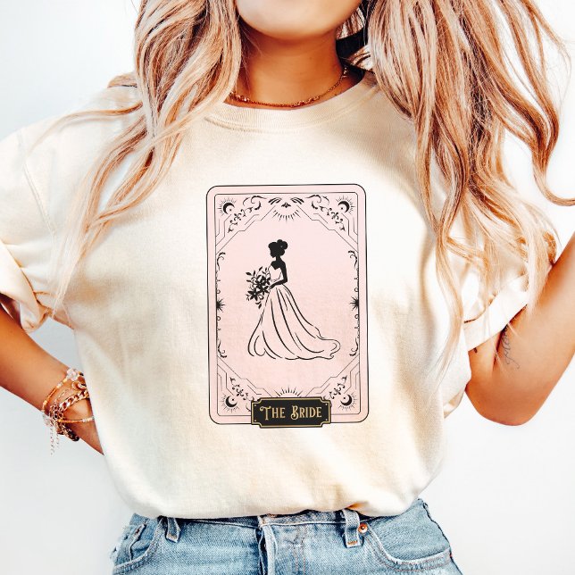 T-shirt La mariée Tarot Chance Enterrement de vie de jeune (Créateur téléchargé)