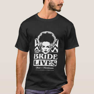 T-shirt La mariée vit La fiancée de Frankenstein