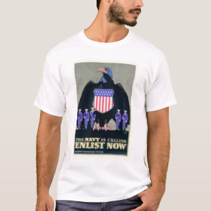 T-shirt La marine appelle - enrôlez maintenant (US02291A)