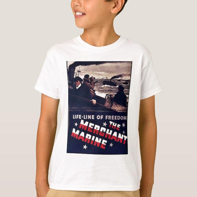 T-shirt La marine marchande (Devant)
