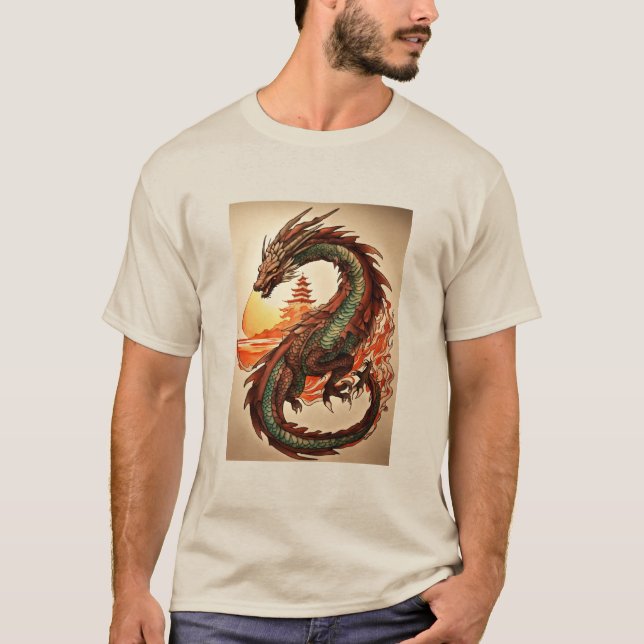 T-shirt "La marque de Drayagan : Mystical Enigma Tee" (Devant)