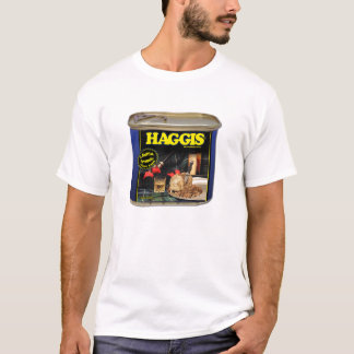 T-shirt La marque de Haggis a étamé la pièce en t d'abats