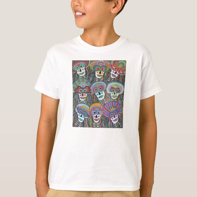 T-shirt La Mascarada de los Muertos (Devant)