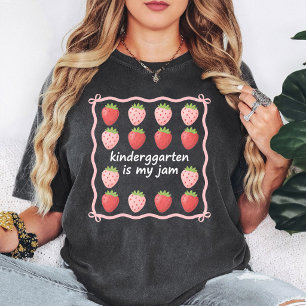 T-shirt La maternelle est ma confiture amoureuse des frais