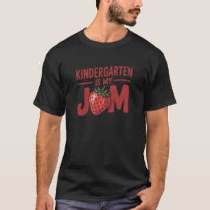T-shirt La maternelle est mon truc fraise retour à l'école