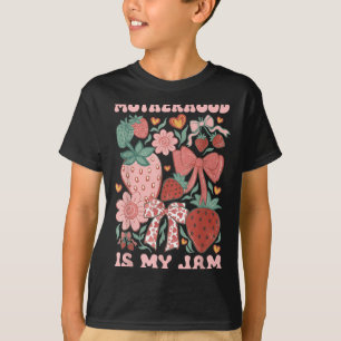 T-shirt La maternité est Jam Boho fraise Graphique Mamans