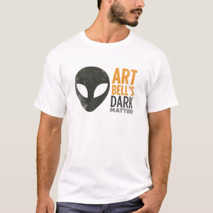 T-shirt La matière foncée de Bell d'art (tête étrangère)
