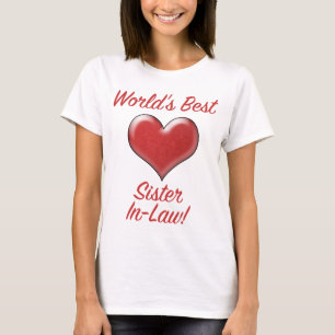 T-shirt La meilleure belle-soeur du monde
