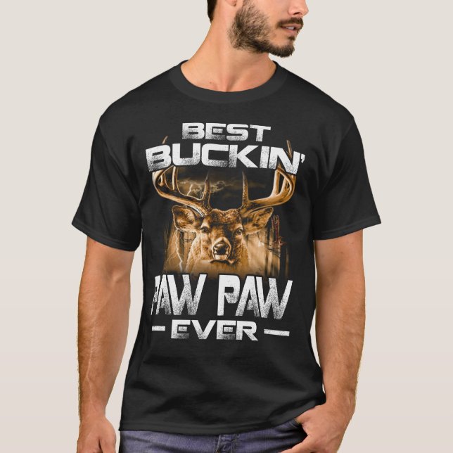 T-shirt La meilleure chasse de cerfs communs de chemise de (Devant)