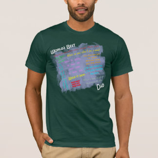 T-shirt La meilleure chemise de Dadism des mondes