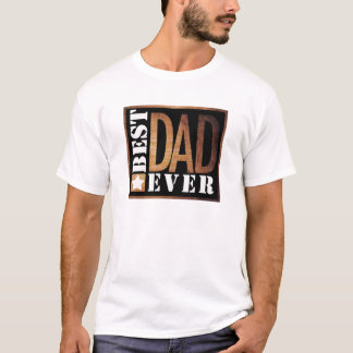 T-shirt La meilleure chemise de papa jamais