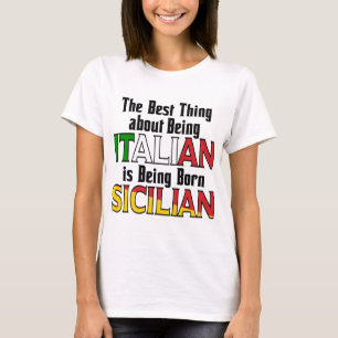 T-shirt La Meilleure Chose D'Être Italien