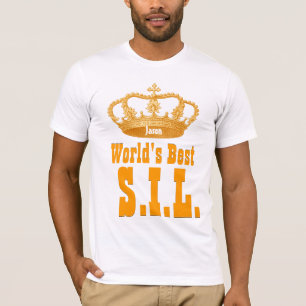 T-shirt La meilleure couronne de cru du beau-fils du monde