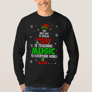T-shirt La Meilleure Façon De Diffuser La Fête De Noël Est