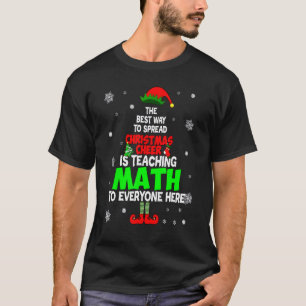 T-shirt La Meilleure Façon De Diffuser La Fête De Noël Est