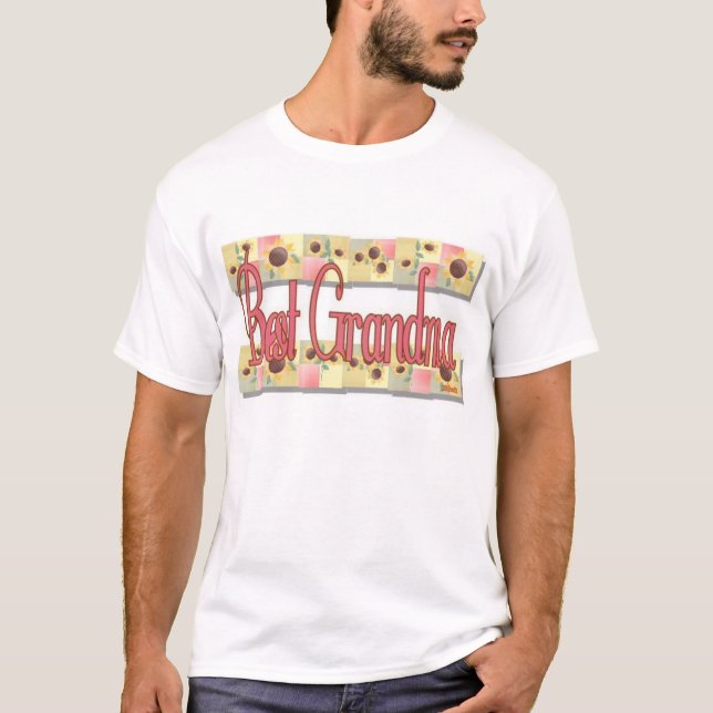 T-shirt La meilleure grand-maman (Devant)