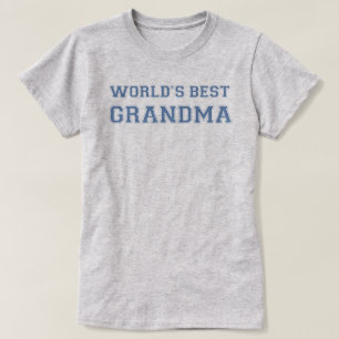 T-shirt La meilleure grand-maman des mondes