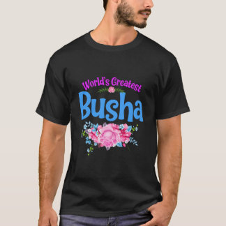 T-shirt La Meilleure Grand-mère Polonaise Busha au Monde