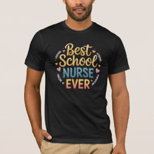 T-shirt La meilleure infirmière jamais