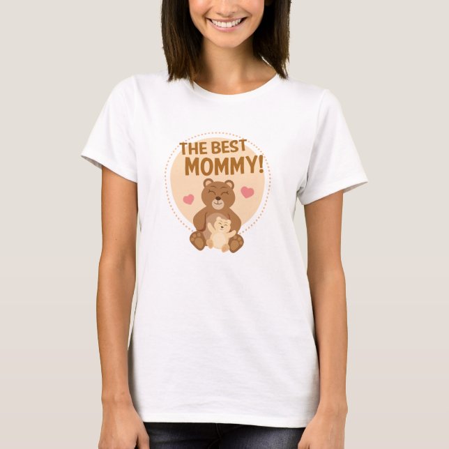 T-shirt La meilleure maman (Devant)