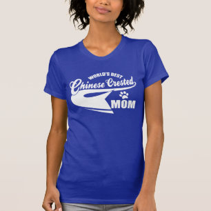 T-shirt La meilleure maman crêtée chinoise du monde