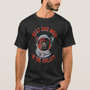 T-shirt La meilleure maman de Bulldog française dans la ga