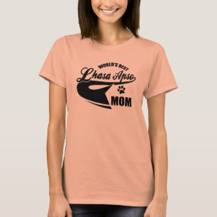 T-shirt La meilleure maman de Lhasa Apso du monde