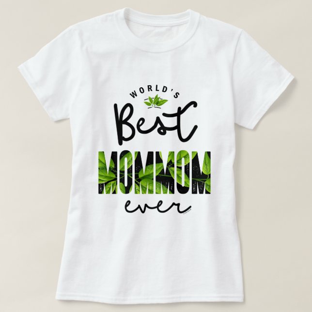 T-shirt La meilleure maman du monde (Design devant)