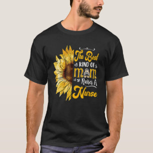 T-shirt La Meilleure Maman Soulève Une Infirmière Mignonne
