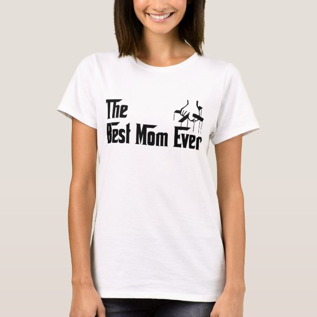 T-shirt La Meilleure Mère du Monde (Devant)