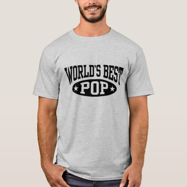 T-shirt La meilleure pop du monde (Devant)