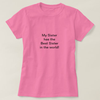 T-shirt la meilleure soeur