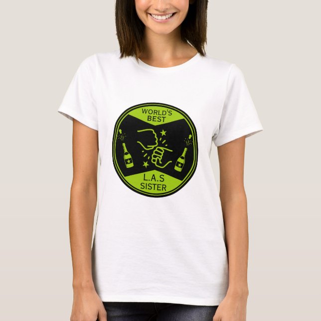 T-shirt La meilleure soeur du monde (Devant)