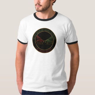 T-shirt La Mentalité du Vrai Combat du Trader Taureau Ours