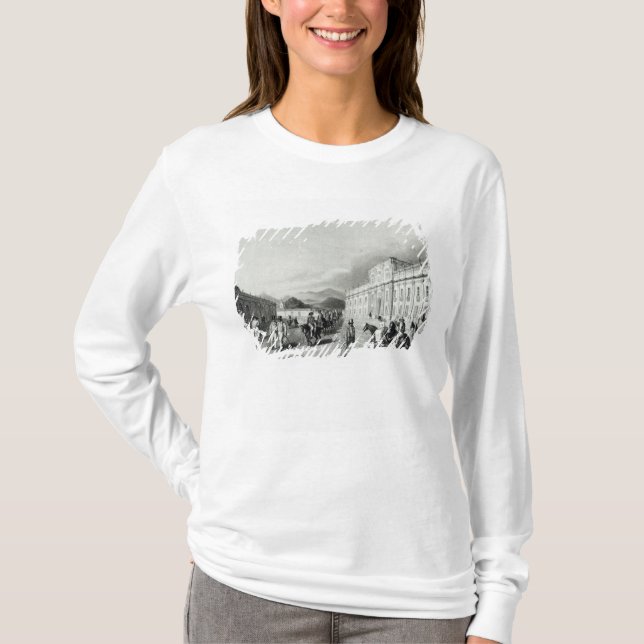 T-shirt La menthe de Santiago (Devant)